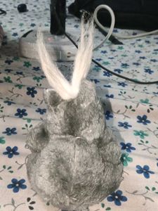 combo Cute Plush Bunny Toy(12cm) and baby hippo