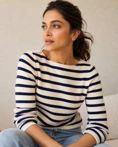 GAP Striped Long Sleeve Pullover