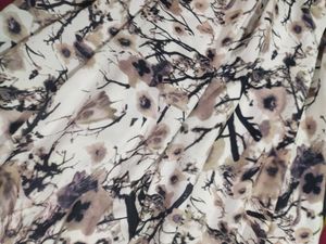 Elegant Floral Print Midi Dress