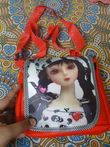 Cute Doll Design Crossbody Bag