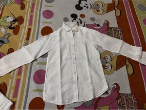 Classic White Linen Shirt