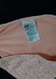 H&amp;M Smocked Bikini/Bra &amp; Bottom/Panty Set
