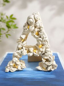 Unique Decorative Letter 'A' with Lights