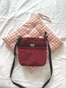 Chic Red Crossbody Bag
