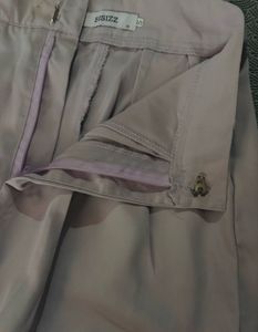 High wasted, wild leg plate, trouser, Korean style