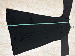 🎉Elegant Black Abaya with Embellishments