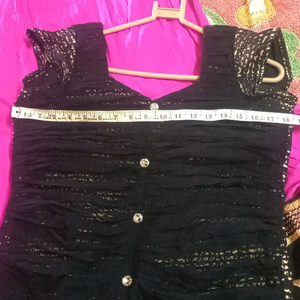 Indian Dress Set - Black &amp; Pink