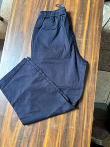 Navy Blue Casual Pants