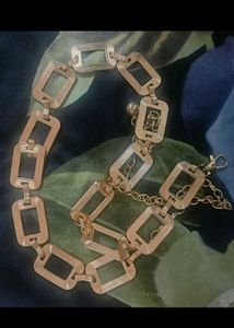 Chic Gold Chain Belt