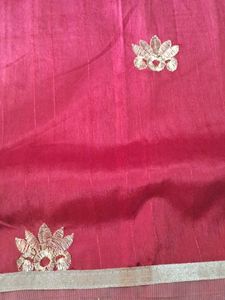 Art Silk Saree With    Blouse