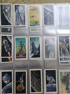 Vintage Space Trading Cards