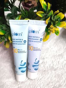 Plum SPF 50 PA++++ Sunscreen with 2% Niacinamide &