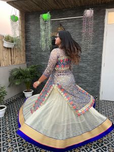 Attractive Party Wear Lehenga Choli Set With Kurti