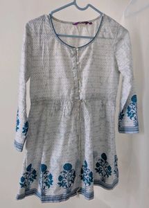 Rangriti Pure Cotton Short Kurti