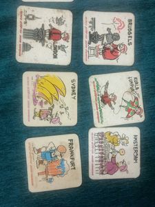 Vintage Travel air india Coasters Collection