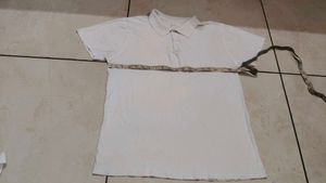 Classic White Polo T-Shirt