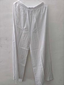 Chikan Kari Palazzo Pants
