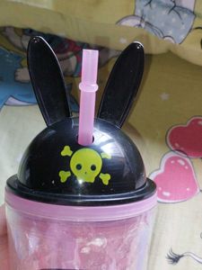 Cute Bunny Drink Tumbler