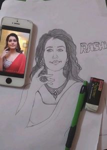 Custom Pencil Sketch Portrait