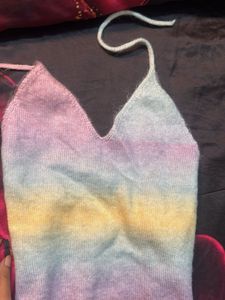 Pastel Rainbow Bodycon Dress