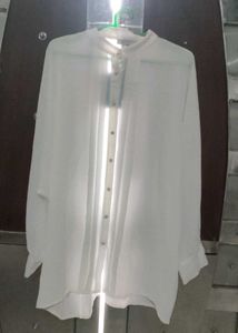 Elegant White Tunic Top