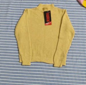 Mustard Turtleneck Sweater