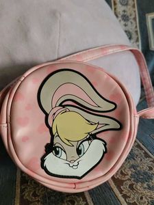 Cute Pink Bunny Crossbody Bag