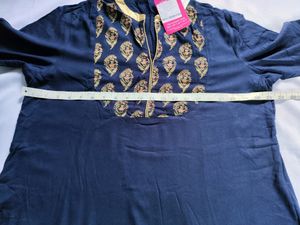 Navy Blue Ethnic Set
