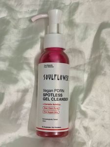 Soulflower Vegan PDRN Spotless Gel Cleanser