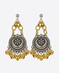 Boho Ethnic Bell Earrings handmade crafted