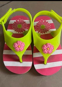 Three pair of kids footwear