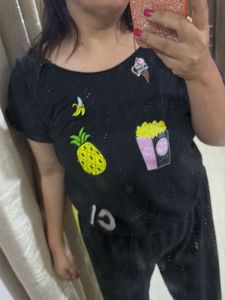 Cute Pineapple Pyjama Set