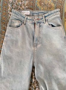 Light Wash Wide Leg Jeans