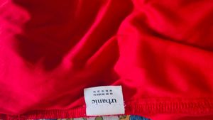Sparkling Red Off-Shoulder Mini Dress