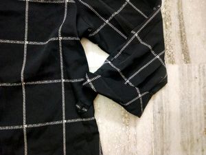 Off Shoulder Kurta With Pocket