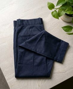 Classic Navy Blue Fit Trousers
