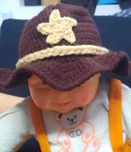 Cute Cowboy 🤠 Hat for Newborn Baby