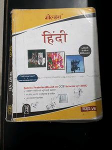 Golden Hindi Guide Book - Class VII