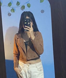Crop Blazzer 🤎🌰👝