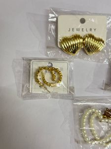 Set of 4 Anti tarnishEarrings