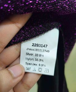 Retrofuturism Shimmery 💜 Dress! 🪻🧊