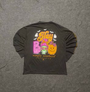 Simply Southern 'Hey Boo' Halloween Graphic tee