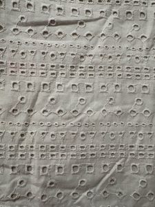 White Eyelet Sleeveless Top