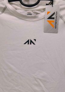 Aesthetic Nation White Athletic Tee
