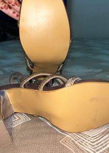 Sparkling  Heels never worn