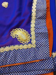 Combo of 2 Beautiful Blue Sarees