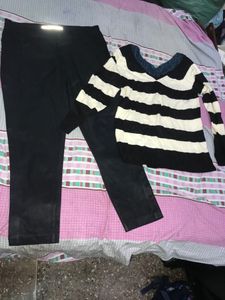 Stylish Jeans &amp; Top Set