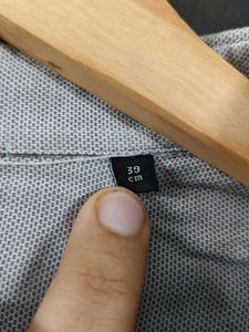 Men's Grey Formal Shirt