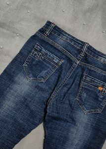 Blue Stretchable Jeans