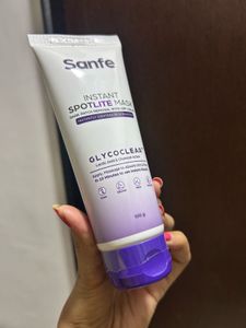 sanfe glycoclear spotlight mask to remove tan